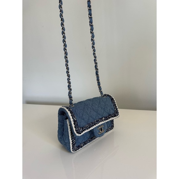 Chanel Denim Mini Flap - Picture 7 of 9